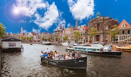 Bilhetes de cruzeiro no canal de Haarlem